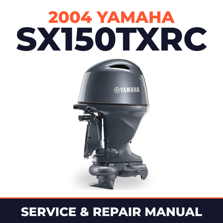 2004 Yamaha SX150TXRC 2 stroke Service and Repair Manual