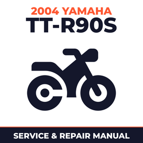 2004 Yamaha TT-R90S Service and Repair Manual - motorcycle workshop manual cover
