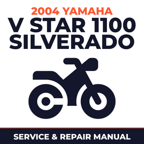 2004 Yamaha V STAR 1100 SILVERADO Service and Repair Manual - motorcycle workshop manual cover