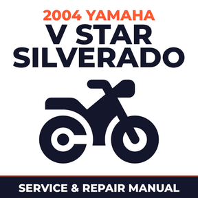 2004 Yamaha V STAR SILVERADO Service and Repair Manual - motorcycle workshop manual cover