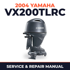 2004 Yamaha VX200TLRC 2 stroke Service and Repair Manual