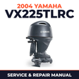 2004 Yamaha VX225TLRC 2 stroke Service and Repair Manual