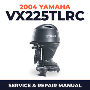 2004 Yamaha VX225TLRC 2 stroke Service and Repair Manual