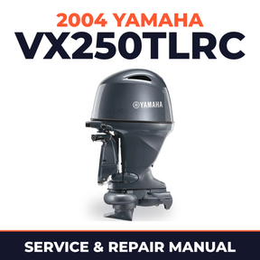 2004 Yamaha VX250TLRC 2 stroke Service and Repair Manual