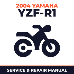 2004 Yamaha YZF-R1 Service and Repair Manual - motorcycle workshop manual cover