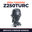 2004 Yamaha Z250TURC 2 stroke Service and Repair Manual