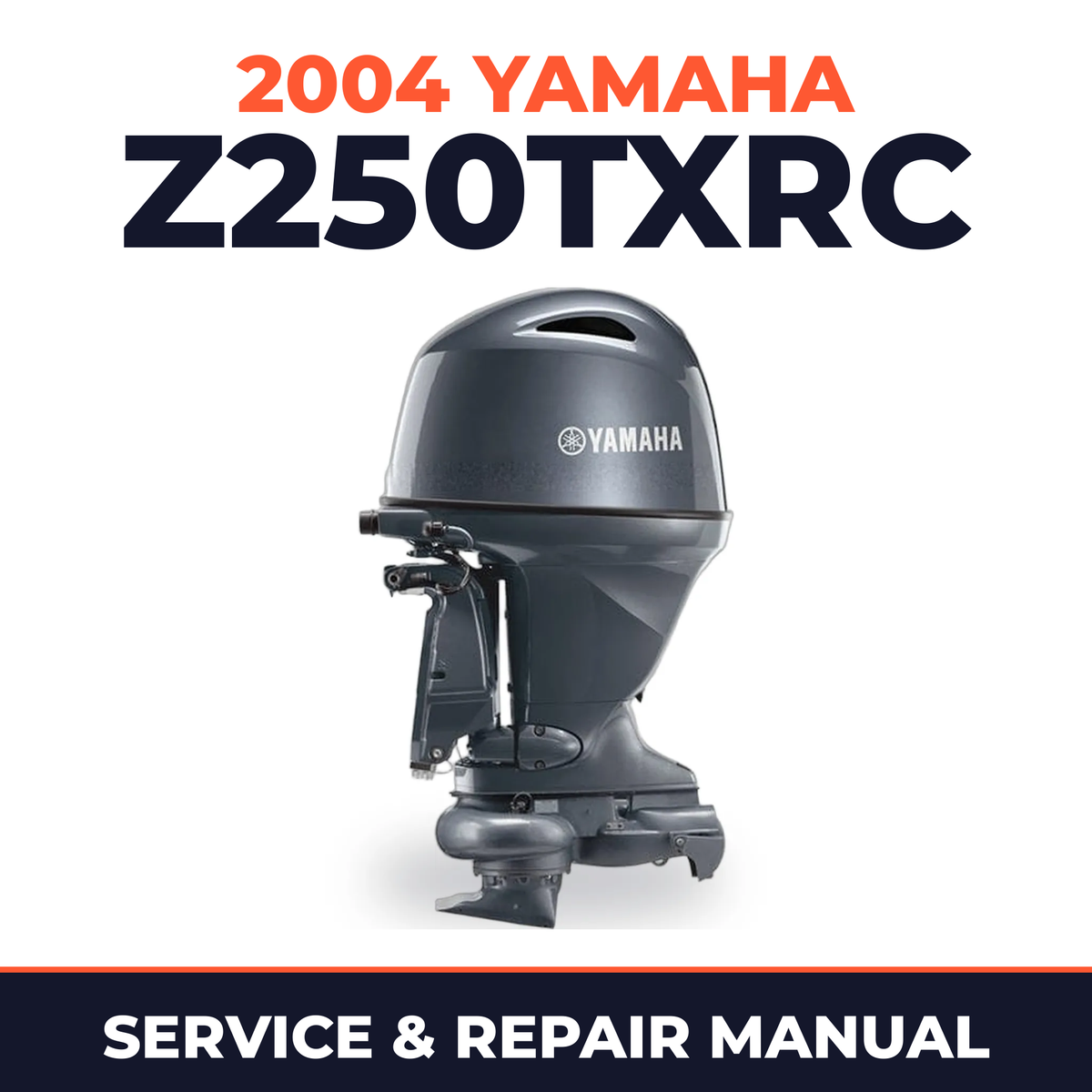 2004 Yamaha Z250TXRC 2 stroke Service and Repair Manual