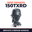 2005 Yamaha 150TXRD 2 stroke Service and Repair Manual