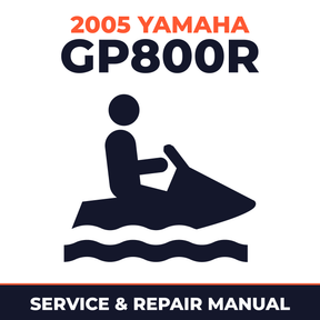 2005 Yamaha GP800R Service and Repair Manual - personal watercraft workshop manual cover
