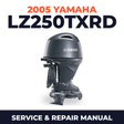 2005 Yamaha LZ250TXRD 2 stroke Service and Repair Manual
