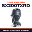 2005 Yamaha SX200TXRD 2 stroke Service and Repair Manual