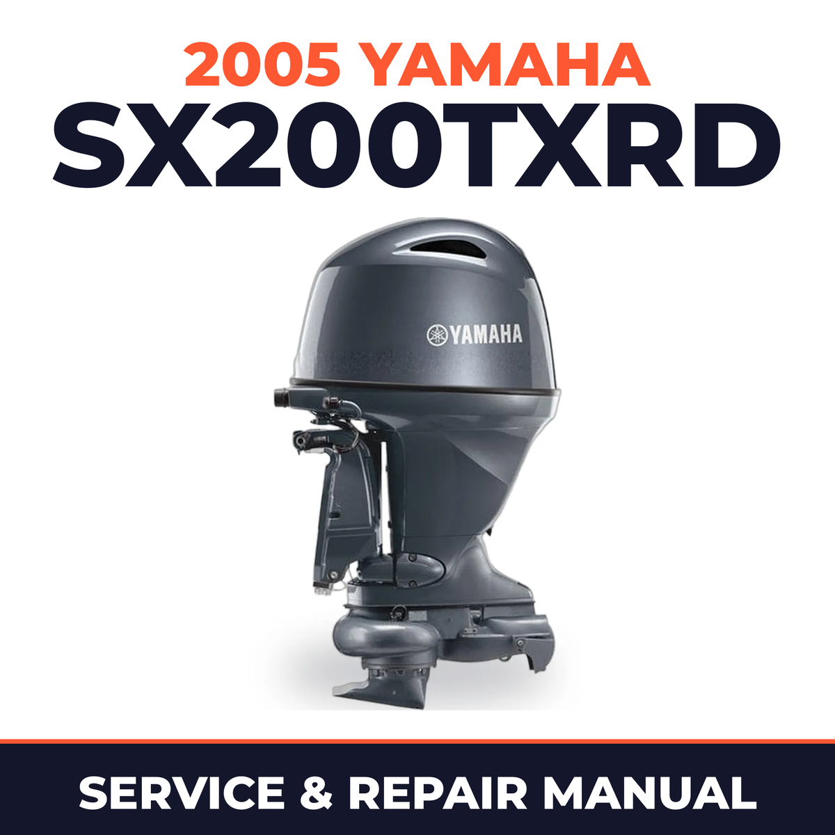2005 Yamaha SX200TXRD 2 stroke Service and Repair Manual