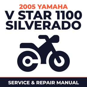 2005 Yamaha V STAR 1100 SILVERADO Service and Repair Manual - motorcycle workshop manual cover