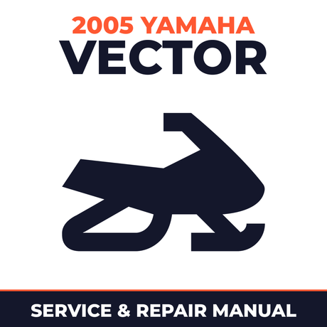2005 Yamaha VECTOR Service and Repair Manual - snowmobile workshop manual cover