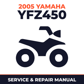2005 Yamaha YFZ450 Service and Repair Manual - ATV workshop manual cover
