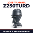 2005 Yamaha Z250TURD 2 stroke Service and Repair Manual