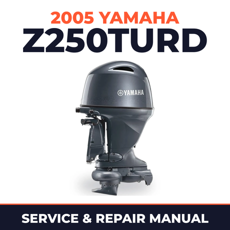 2005 Yamaha Z250TURD 2 stroke Service and Repair Manual
