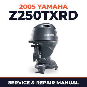 2005 Yamaha Z250TXRD 2 stroke Service and Repair Manual