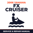 2006 Yamaha FX CRUISER Service and Repair Manual - personal watercraft workshop manual cover