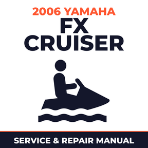 2006 Yamaha FX CRUISER Service and Repair Manual - personal watercraft workshop manual cover