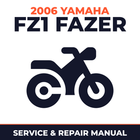 2006 Yamaha FZ1 Fazer Service and Repair Manual - motorcycle workshop manual cover