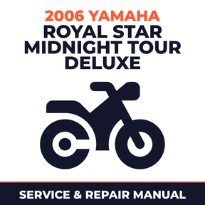 2006 Yamaha ROYAL STAR MIDNIGHT TOUR DELUXE Service and Repair Manual - motorcycle workshop manual cover