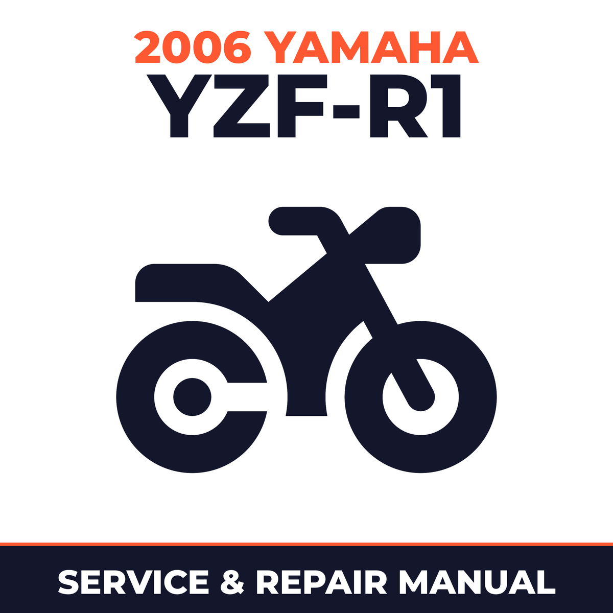 2006 Yamaha YZF-R1 Service and Repair Manual - motorcycle workshop manual cover