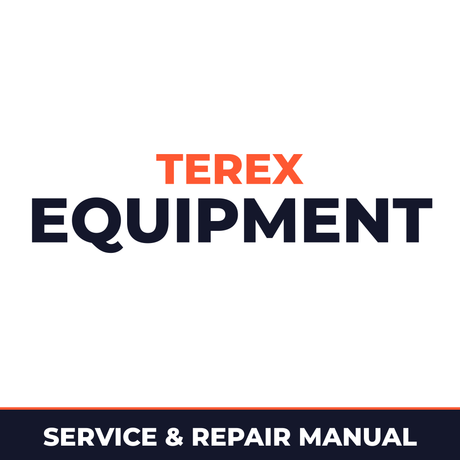2008 Terex Site Dumper Service Repair Workshop Manual
