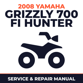 2008 Yamaha GRIZZLY 700 FI HUNTER Service and Repair Manual - ATV workshop manual cover
