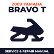 2009 Yamaha BRAVO T Service and Repair Manual - snowmobile workshop manual cover