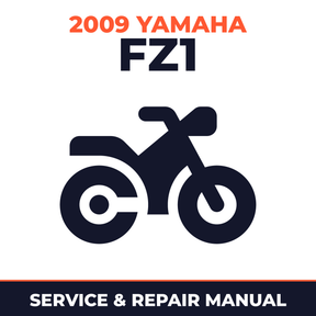 2009 Yamaha FZ1 Service and Repair Manual - motorcycle workshop manual cover