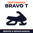 2010 Yamaha BRAVO T Service and Repair Manual - snowmobile workshop manual cover