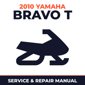 2010 Yamaha BRAVO T Service and Repair Manual - snowmobile workshop manual cover