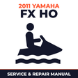2011 Yamaha FX HO Service and Repair Manual - personal watercraft workshop manual cover