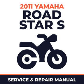 2011 Yamaha ROAD STAR S Service and Repair Manual - motorcycle workshop manual cover