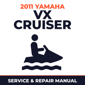 2011 Yamaha VX CRUISER Service and Repair Manual - personal watercraft workshop manual cover