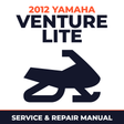 2012 Yamaha VENTURE LITE Service and Repair Manual - snowmobile workshop manual cover