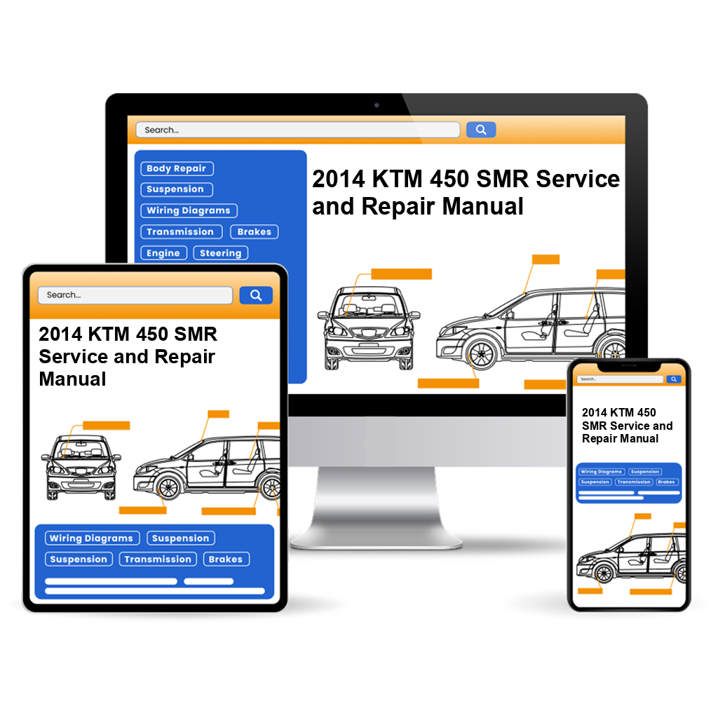 2014 KTM 450 SMR Service and Repair Manual