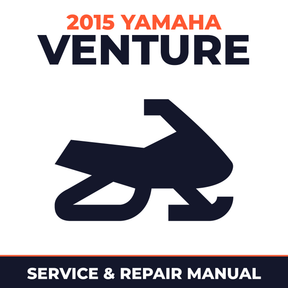 2015 Yamaha VENTURE Service and Repair Manual - snowmobile workshop manual cover