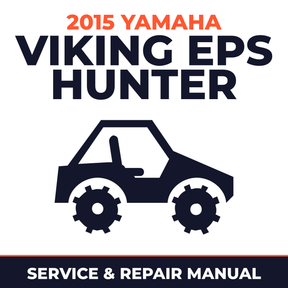 2015 Yamaha VIKING EPS HUNTER Service and Repair Manual - side-by-side workshop manual cover
