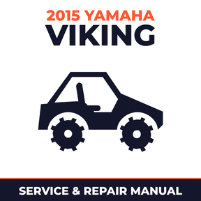 2015 Yamaha VIKING Service and Repair Manual - side-by-side workshop manual cover
