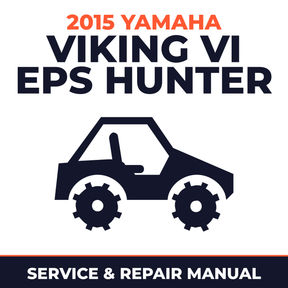 2015 Yamaha VIKING VI EPS HUNTER Service and Repair Manual - side-by-side workshop manual cover