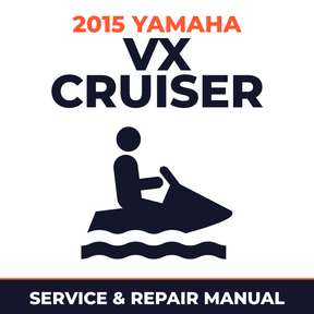 2015 Yamaha VX CRUISER Service and Repair Manual - personal watercraft workshop manual cover
