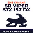 2016 Yamaha SR VIPER STX 137 DX Service and Repair Manual - snowmobile workshop manual cover
