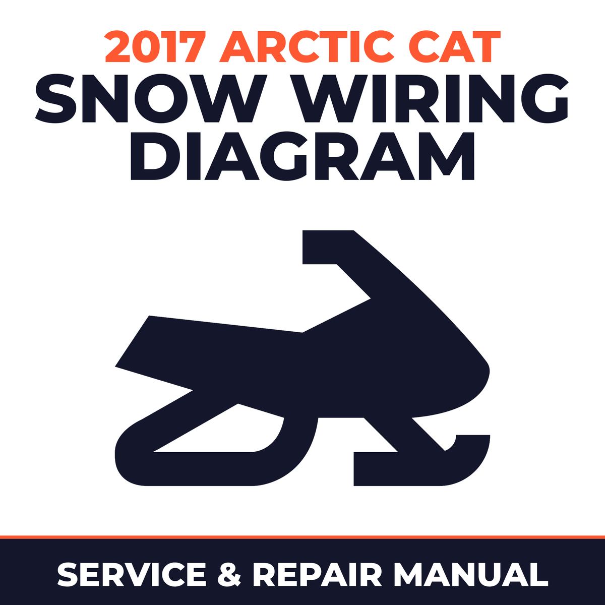 2017 Arctic Cat Snow Wiring Diagram - snowmobile workshop manual cover