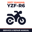 2017 Yamaha YZF-R6 Service and Repair Manual - motorcycle workshop manual cover