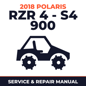 2018 Polaris RZR 4 - S4 900 Service and Repair Manual - side-by-side workshop manual cover