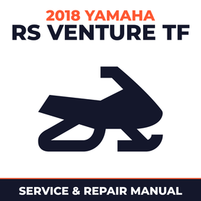 2018 Yamaha RS VENTURE TF Service and Repair Manual - snowmobile workshop manual cover
