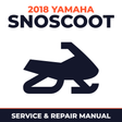 2018 Yamaha SNOSCOOT Service and Repair Manual - snowmobile workshop manual cover