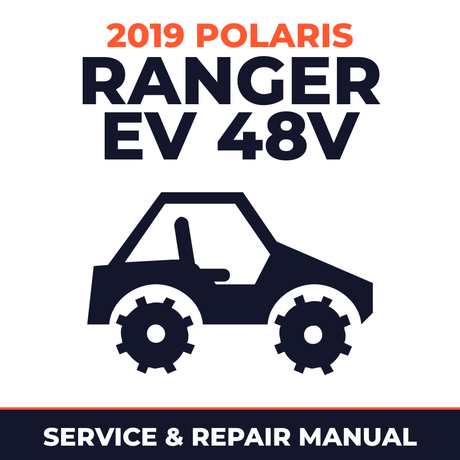 2019 Polaris Ranger EV 48V Service and Repair Manual - side-by-side workshop manual cover